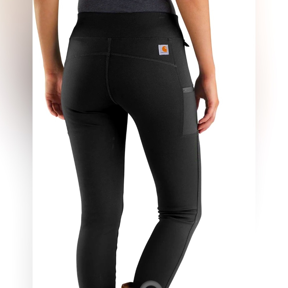 Women’s XS 0/2 Carhartt Force Fitted Utility Leggings Black LIKE NEW